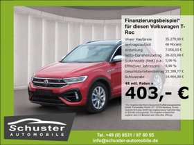 VW T-Roc R 4Mot-Akrapovic IQ-LED ACC Navi R-Kam DCC