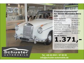 MERCEDES-BENZ 220 SE Cabriolet- komplett restauriert