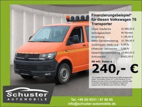 VW T6 Transporter DoKa Pritsche+Plane-StandHzg AHK