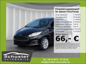 FORD Fiesta Titanium 1.0-Navi Temp heizb.Lkr Klimaaut...