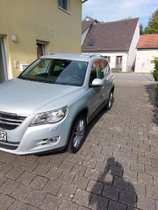 Volkswagen Tiguan 1.4 TSI motor, Silber, 2010