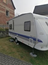 Sehr gepflegter Wohnwagen HOBBY 495 UFe exellent