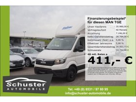 MAN TGE 3.140 Koffer LR-3-Sitzer Klima Bluetooth DAB...