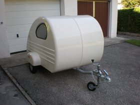 kleinster Wohnwagen am Markt