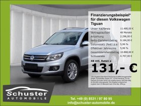 VW Tiguan CUP 4Mot 2.0TDI-Panodach AHK Bi-Xen Tempo...