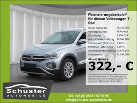VW T-Roc Style TDI-DSG LED+ ACC R-Kam Massage Navi