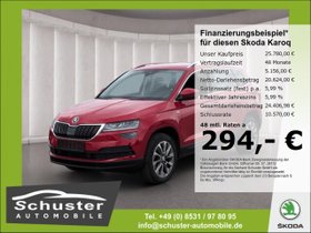 SKODA Karoq CLEVER 1.5TSI-DSG AHK LED ACC R-Kam Navi
